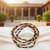 Three Round Tulsi Kanthi Mala - Premium Quality for Spiritual Practices and Devotion - Retail Maharaj