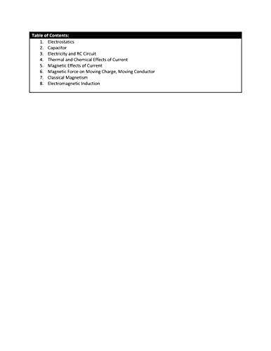 Physics for IIT - JEE & All Other Engg. Exams, Electrostatics and Magnetism IV, As per NTA Syllabus | e - Retail Maharaj