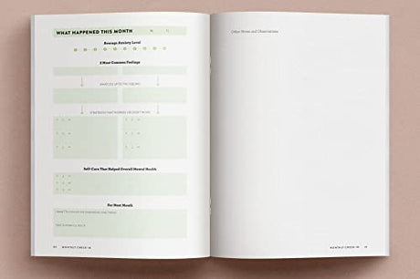 Mental Health Tracker: A Daily Journal to Manage Anxiety and Create Healthy Habits - Retail Maharaj