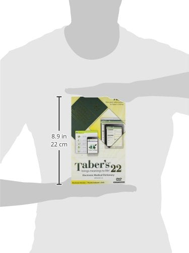 TABER'S CYCLOPEDIC MEDICAL DICTIONARY THUMB INDEX WITH DVD - Retail Maharaj