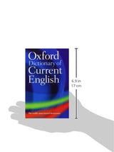 OXFORD DICTIONARY OF CURRENT ENGLISH,4E - Retail Maharaj