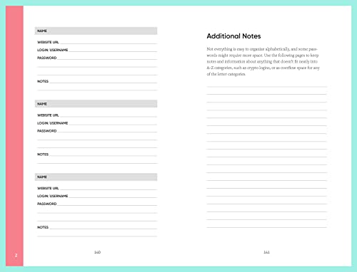 A-Z Password Book: Individual Letter Tabs to Quickly Access Login Information - Retail Maharaj