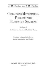 Yaglom-Challenging Mathematical Problems - Retail Maharaj