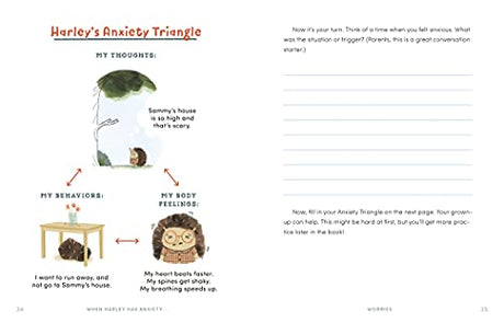 When Harley Has Anxiety: A Fun CBT Skills Activity Book to Help Manage Worries and Fears (For Kids 5-9) - Retail Maharaj