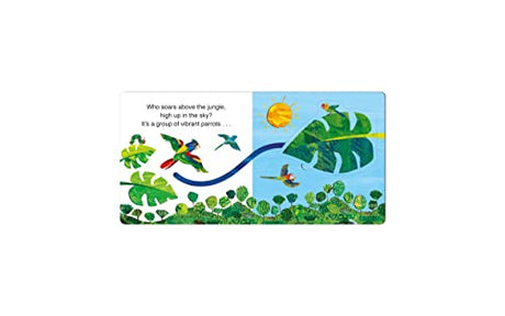 The Very Hungry Caterpillar's Jungle Hide and Seek: A Finger Trail Lift-the-Flap Book - Retail Maharaj