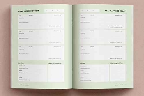 Mental Health Tracker: A Daily Journal to Manage Anxiety and Create Healthy Habits - Retail Maharaj