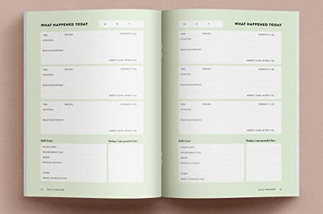 Mental Health Tracker: A Daily Journal to Manage Anxiety and Create Healthy Habits - Retail Maharaj
