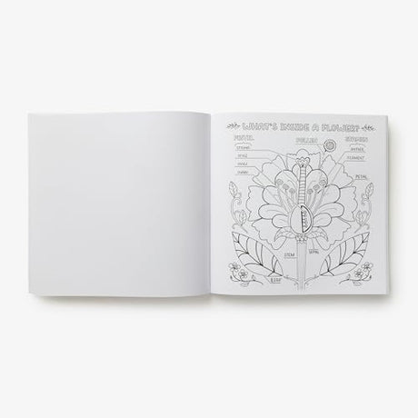 What's Inside a Garden?: Science and Nature Coloring Book: 40 Drawings to Color - Retail Maharaj
