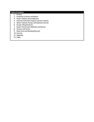 Elements of Mechanical Engineering | e - Retail Maharaj