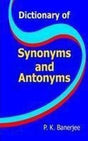 Dictionary Of Synonyms And Antonyms - Retail Maharaj