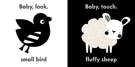 Baby Touch: My First Book: a black-and-white cloth book - Retail Maharaj