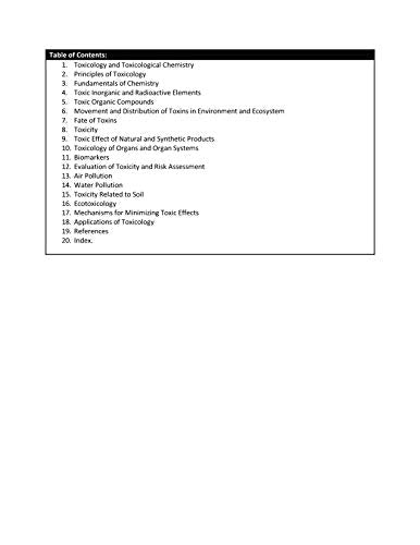 Textbook of Toxicology | e - Retail Maharaj