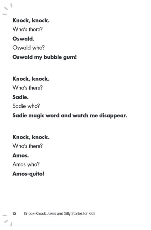 Knock-Knock Jokes and Silly Stories for Kids - Retail Maharaj