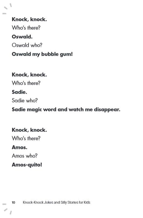 Knock-Knock Jokes and Silly Stories for Kids - Retail Maharaj