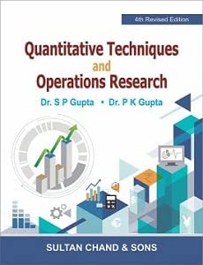 Quantitative Techniques & Operations Research - BBA New Syllabus - Retail Maharaj