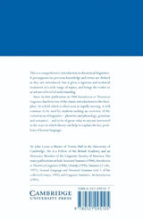 Introduction to Theoretical Linguistics - Retail Maharaj