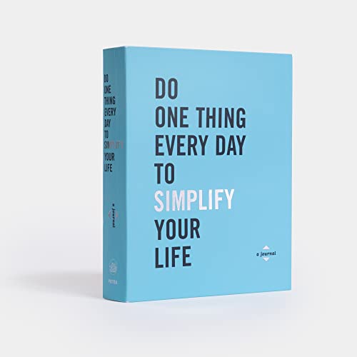 Do One Thing Every Day to Simplify Your Life: A Journal (Do One Thing Every Day Journals) - Retail Maharaj