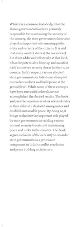 India's Internal Security: Role of State Governments - Retail Maharaj