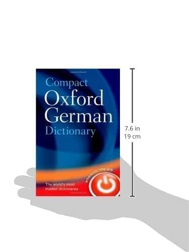 COMPACT OXFORD GERMAN DICTIONARY - Retail Maharaj