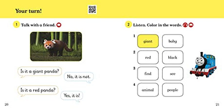 Ladybird Readers Beginner Level - Thomas the Tank Engine - Thomas and the Giant Pandas (ELT Graded Reader) - Retail Maharaj