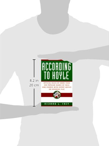 According to Hoyle: Official Rules of More Than 200 Popular Games of Skill and Chance With Expert Advice on Winning Play - Retail Maharaj