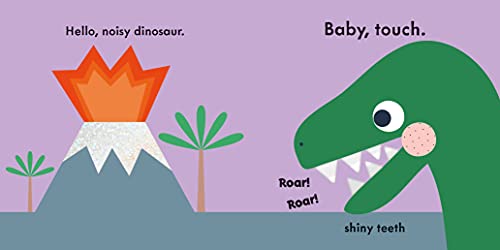 Baby Touch: Dinosaurs: A touch-and-feel playbook - Retail Maharaj