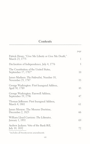 The Declaration of Independence and Other Great Documents of American History: 1775-1865 (Thrift Editions) - Retail Maharaj