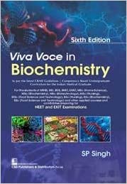 VIVA VOCE IN BIOCHEMISTRY 6ED (PB 2023) - Retail Maharaj