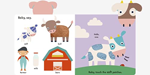 Baby Touch: Farm Animals: A touch-and-feel playbook - Retail Maharaj