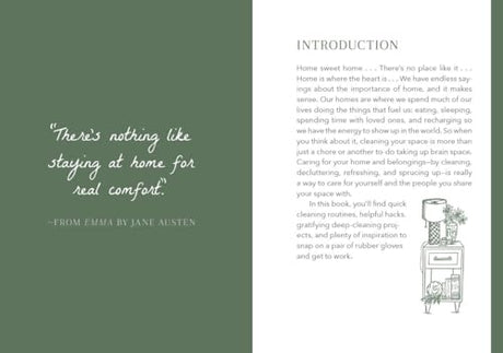The Little Book of Cleaning Tips: A Guide to Keeping Your Space, Healthy, Tidy, & Calm - Retail Maharaj