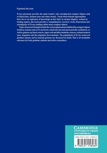 Compact Stellar X-ray Sources: 39 (Cambridge Astrophysics) - Retail Maharaj