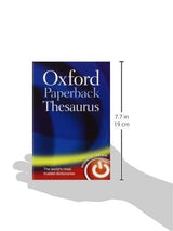 Oxford Paperback Thesaurus 4E - Retail Maharaj