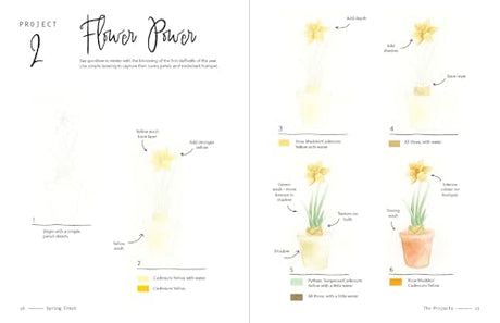 3-Color Watercolor: 30 Color-Mixing Masterpieces - Retail Maharaj