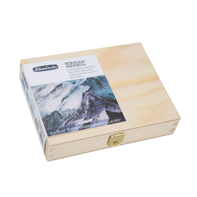 Schmincke Horadam Aquarell Super Granulation Set 5x15 ml (Glacier) - Retail Maharaj