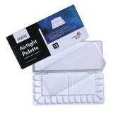 Brustro Artists Airtight Palette 18 Wells with Removable Clear Tray - Retail Maharaj