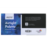 Brustro Artists Airtight Palette 18 Wells with Removable Clear Tray - Retail Maharaj