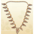 Brij Kisori Shri Radha Naam Tulsi Kanthi Haar – Spiritual Necklace for Devotion - Retail Maharaj