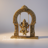 Ganesh Ji Dori Jhula Idol Decorative Showpiece - Retail Maharaj