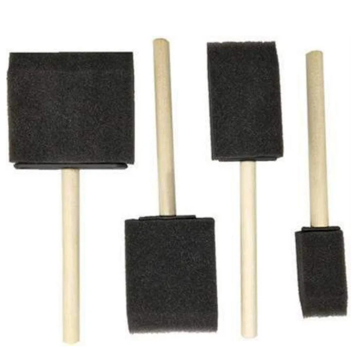 Retail Maharaj Arts Painting Sponge Black Set of 4 - Retail Maharaj