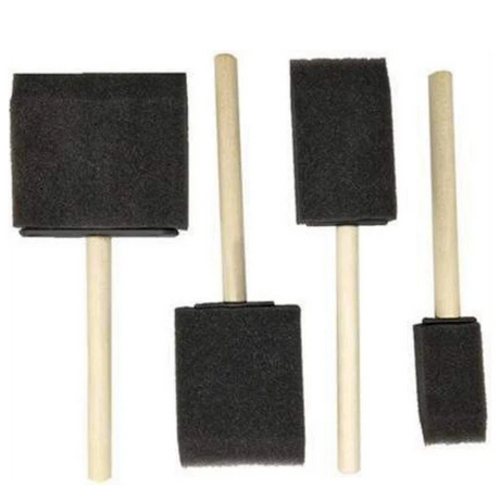Retail Maharaj Arts Painting Sponge Black Set of 4 - Retail Maharaj