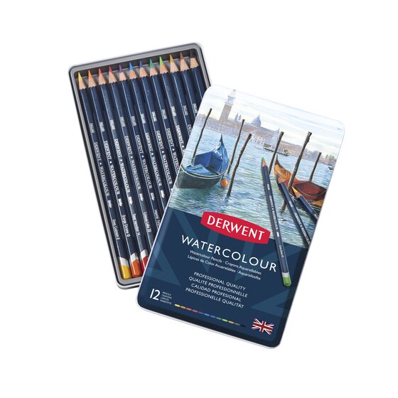Derwent Watercolour Pencils Artist Sets for Subtle Watercolor Effects - Retail Maharaj
