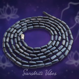 Shyama Black Tulsi Beads Three Round Tulsi Kanthi Mala – Sacred Mala for Spiritual Devotion - Retail Maharaj