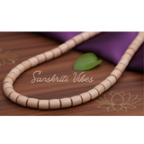 Iskcon 54 Shyama Tulsi Beads Kantha Haar – Cylindrical Beads for Devotion - Retail Maharaj