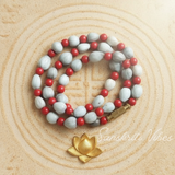Vaijanti Seeds Neck Mala One Round Natural Vaijanti Mala for Daily Wear Spiritual Protection 18 Inch