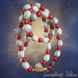Vaijanti Seeds Neck Mala One Round Natural Vaijanti Mala for Daily Wear Spiritual Protection 18 Inch