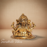 Metal Ganesha Statue Good Luck - Retail Maharaj