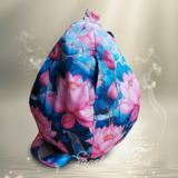 Lotus Printed Digital Japa Jholi Bag Three-Side Printed Cotton Bag Premium Electronic Mantra Counting Bag - Retail Maharaj