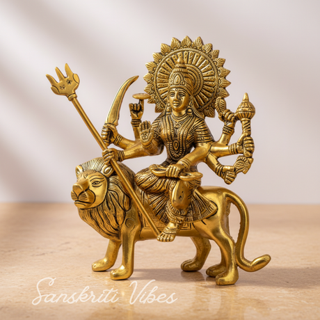 Durga Maa Murti Idol Decorative Showpiece - Retail Maharaj
