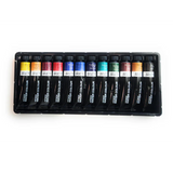 Brustro Artists Watercolour Paint Set 12 Colours 12ml Tubes - Retail Maharaj