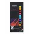 Brustro Artists Gouache Colour Paint Set 12 Colours 12ml Tubes - Retail Maharaj